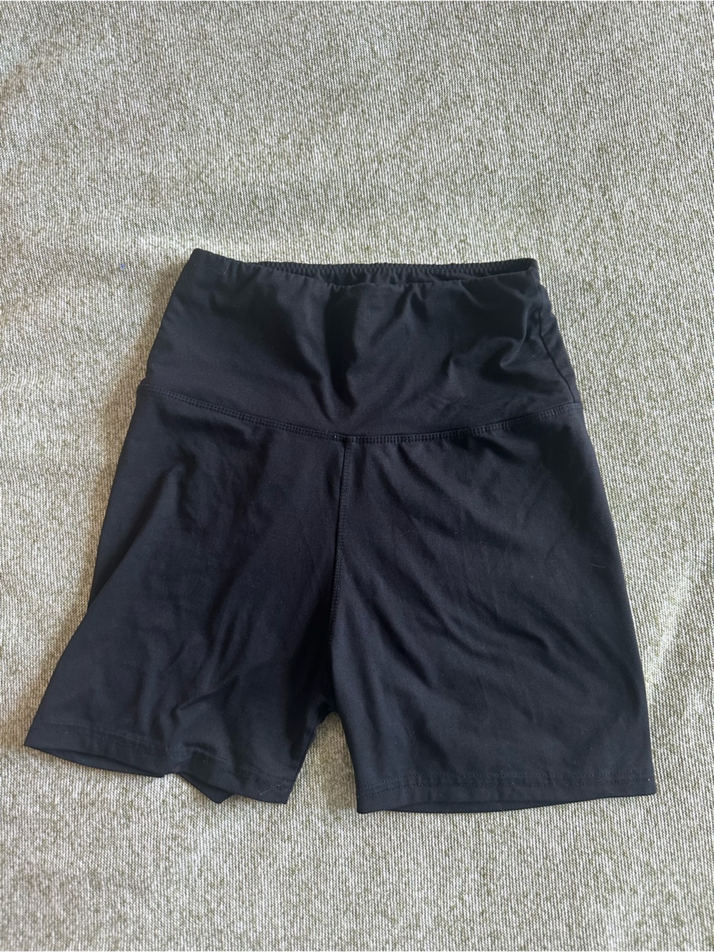 Black High-Waist Shaping Shorts